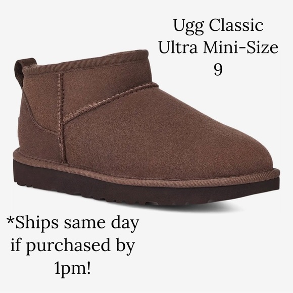 UGG Shoes - 🚨UGG WOMEN’S CLASSIC ULTRA MINI-SIZE 9-BURNT CEDAR COLOR (PRICE IS FIRM)